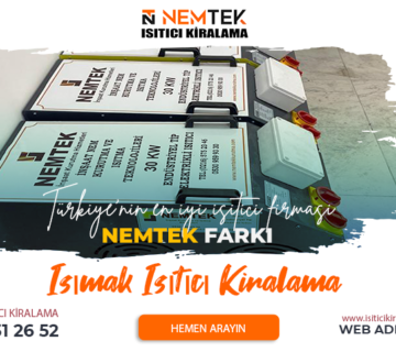 Isımak Isıtıcı Kiralama
